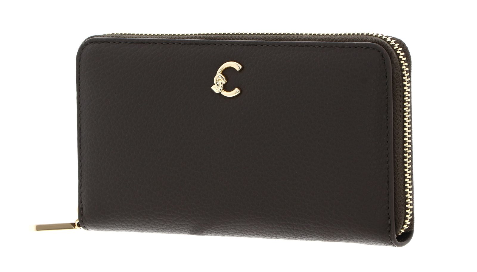 COCCINELLE C-Me Wallet Grained Leather Fango