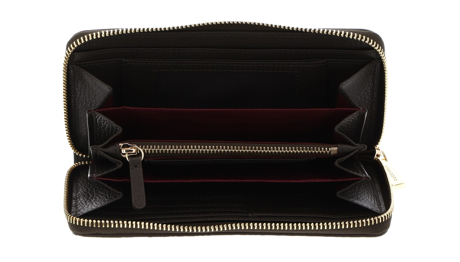 COCCINELLE C-Me Wallet Grained Leather Fango COCCINELLE C-Me Wallet Grained Leather Fango