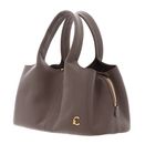 COCCINELLE Nell Handbag Grained Leather Warm Taupe COCCINELLE Nell Handbag Grained Leather Warm Taupe