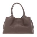 COCCINELLE Nell Handbag Grained Leather Warm Taupe COCCINELLE Nell Handbag Grained Leather Warm Taupe