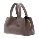 COCCINELLE Nell Handbag Grained Leather Warm Taupe COCCINELLE Nell Handbag Grained Leather Warm Taupe