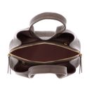 COCCINELLE Nell Handbag Grained Leather Warm Taupe COCCINELLE Nell Handbag Grained Leather Warm Taupe
