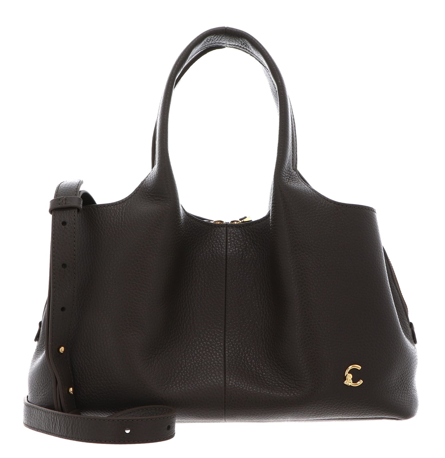 COCCINELLE Nell Handbag Grained Leather Fango