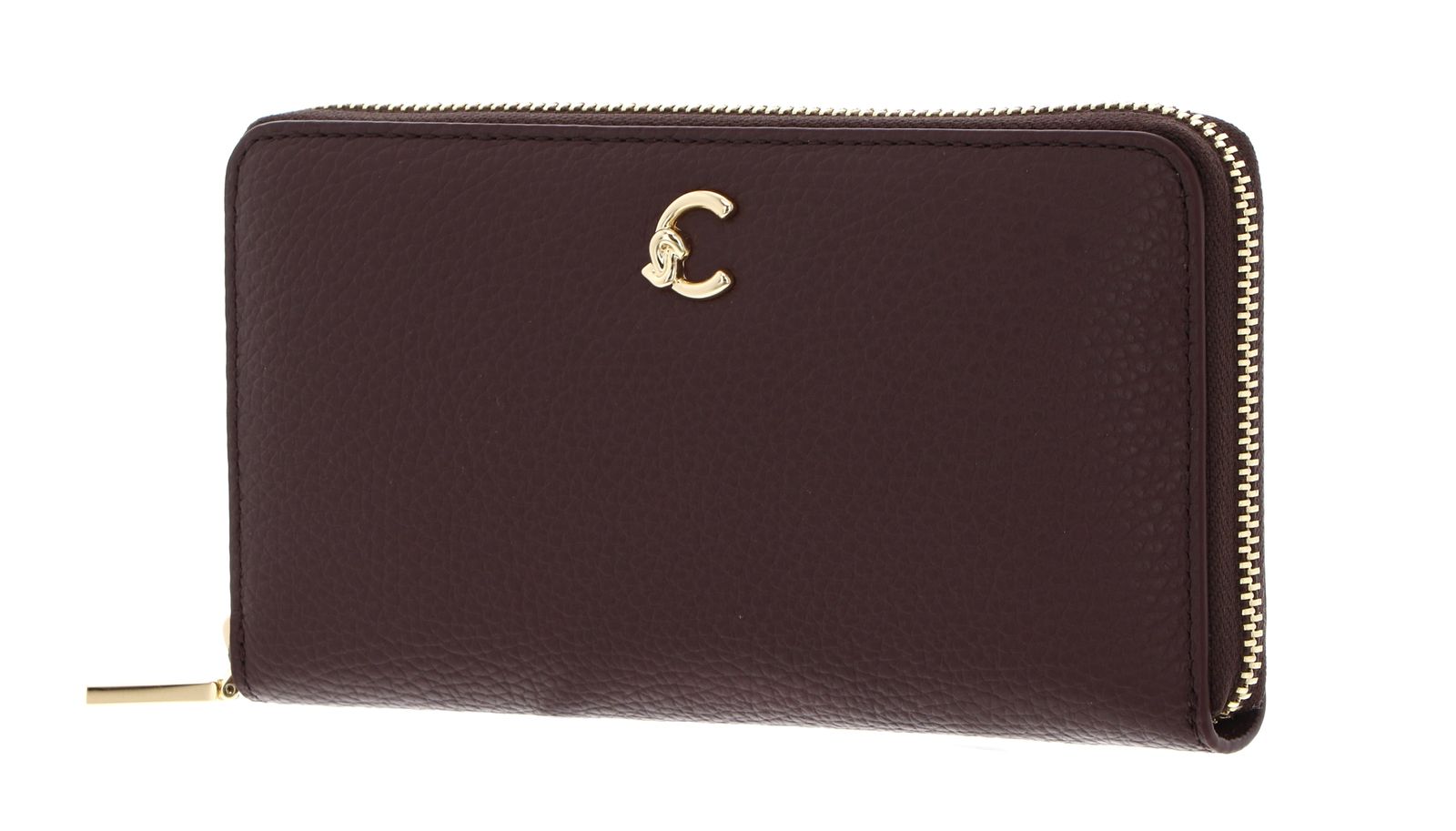 COCCINELLE C-Me Wallet Grained Leather Berry