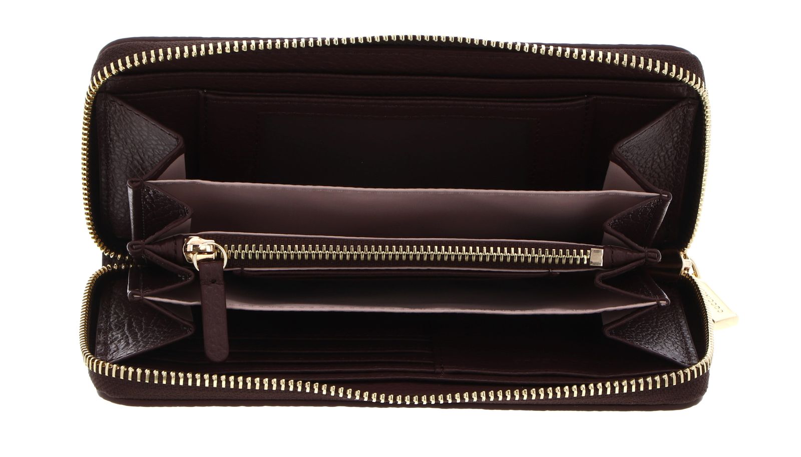 COCCINELLE C-Me Wallet Grained Leather Berry COCCINELLE C-Me Wallet Grained Leather Berry