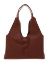 COCCINELLE Nell Handbag Grained Leather Cognac