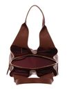 COCCINELLE Nell Handbag Grained Leather Cognac