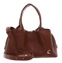 COCCINELLE Nell Handbag Grained Leather Cognac COCCINELLE Nell Handbag Grained Leather Cognac