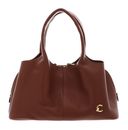 COCCINELLE Nell Handbag Grained Leather Cognac COCCINELLE Nell Handbag Grained Leather Cognac