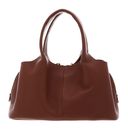 COCCINELLE Nell Handbag Grained Leather Cognac COCCINELLE Nell Handbag Grained Leather Cognac