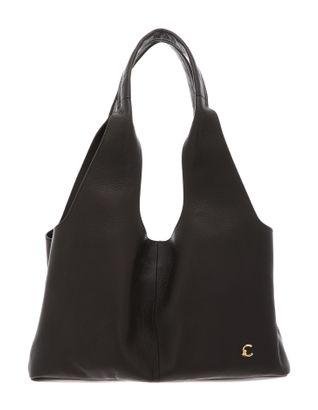 COCCINELLE Nell Handbag Grained Leather Fango COCCINELLE Nell Handbag Grained Leather Fango
