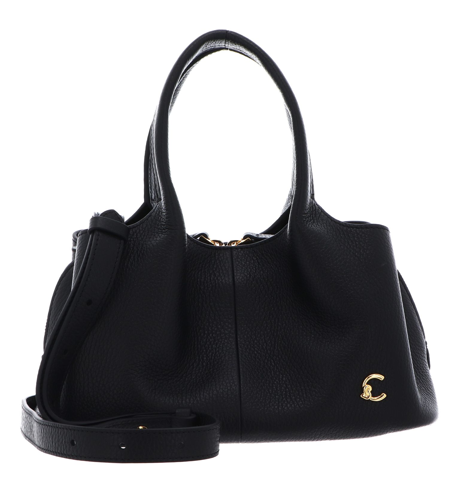COCCINELLE Nell Handbag Grained Leather Noir