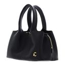 COCCINELLE Nell Handbag Grained Leather Noir COCCINELLE Nell Handbag Grained Leather Noir
