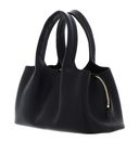 COCCINELLE Nell Handbag Grained Leather Noir COCCINELLE Nell Handbag Grained Leather Noir