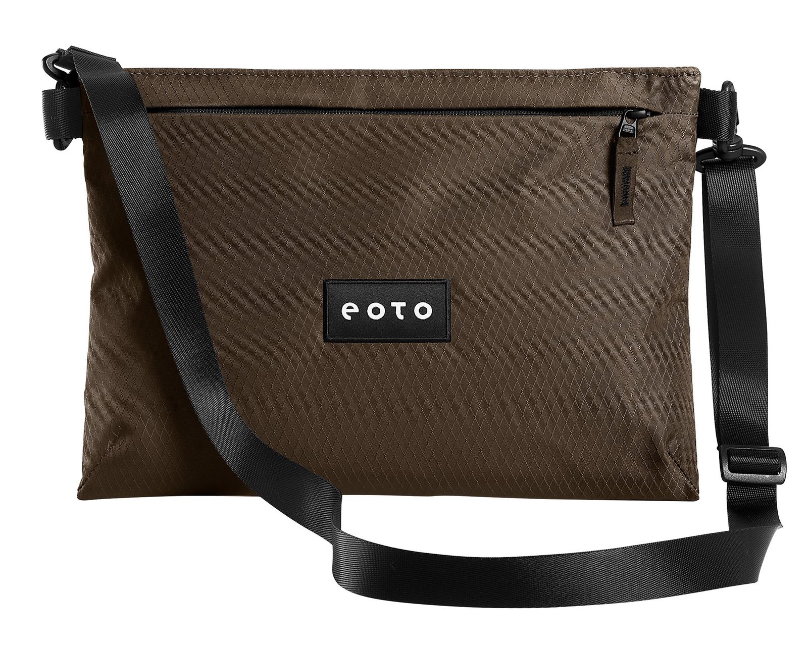 eoto Simple3 Crossbody Bag Mocca Brown
