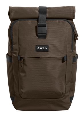 eoto Tall41 Rolltop Backpack Mocca Brown eoto Tall41 Rolltop Backpack Mocca Brown