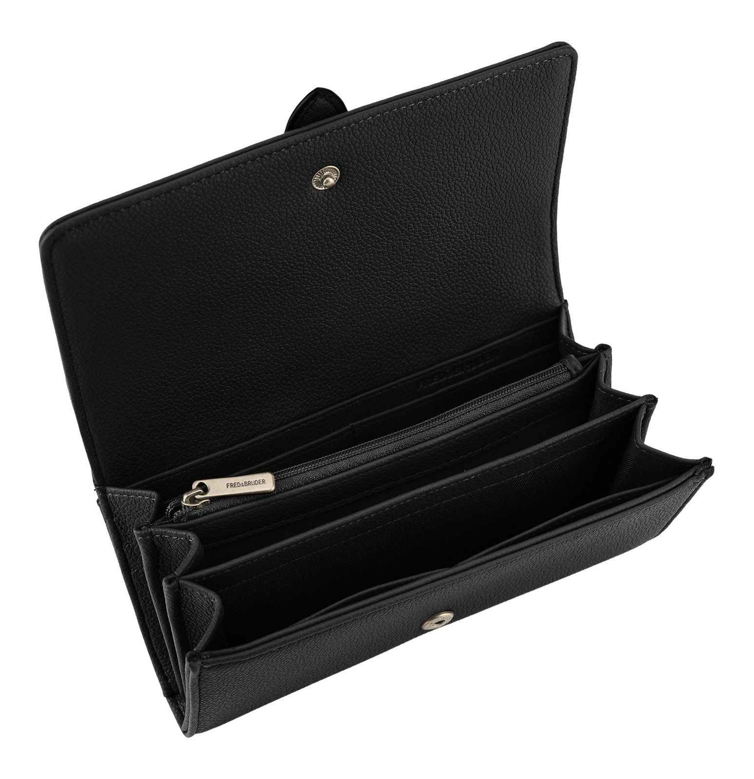 FREDsBRUDER My Bestie Collection Flap Wallet Black FREDsBRUDER My Bestie Collection Flap Wallet Black