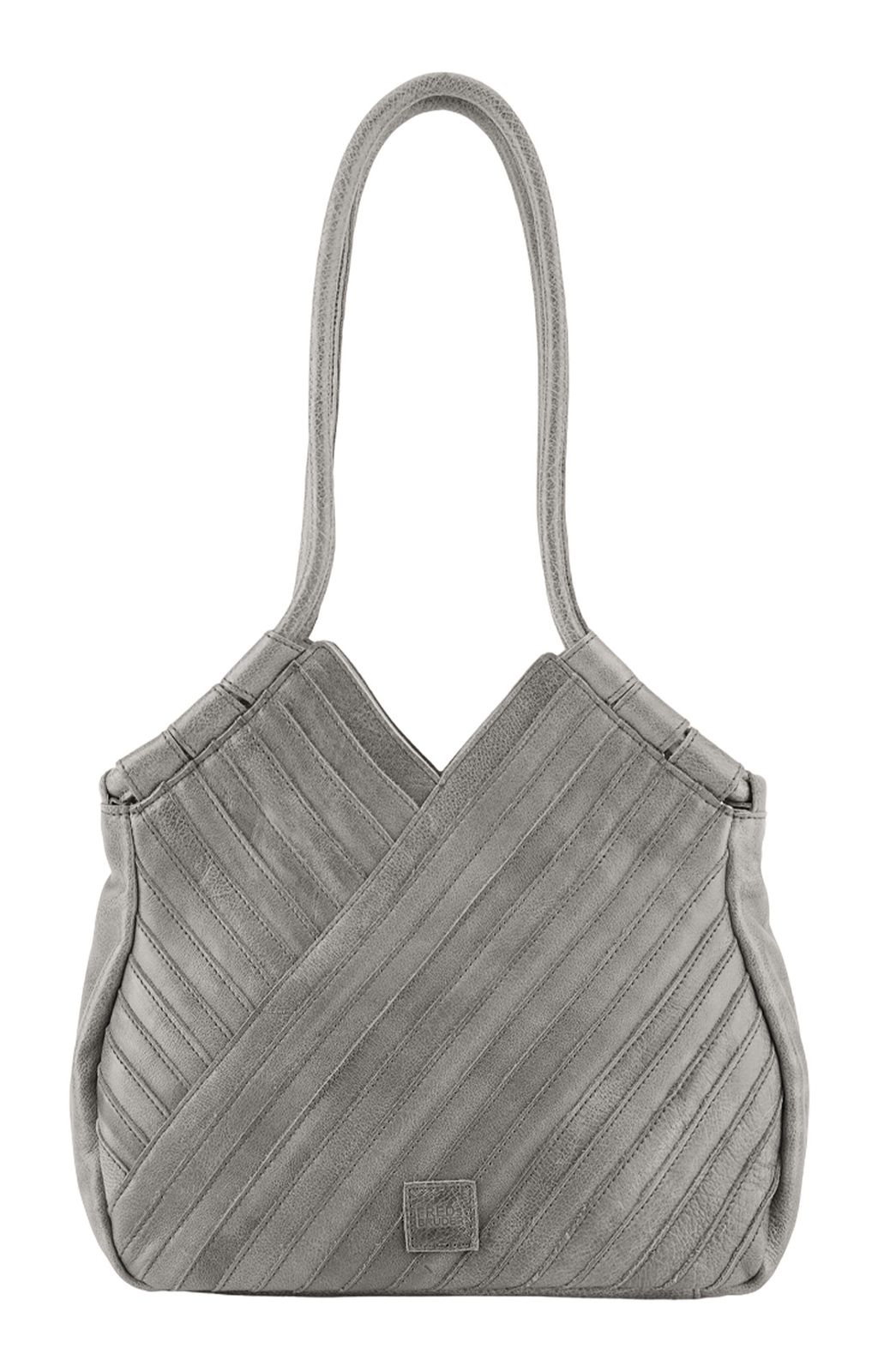 FREDsBRUDER Criss-Cross Hobo Bag Grey FREDsBRUDER Criss-Cross Hobo Bag Grey
