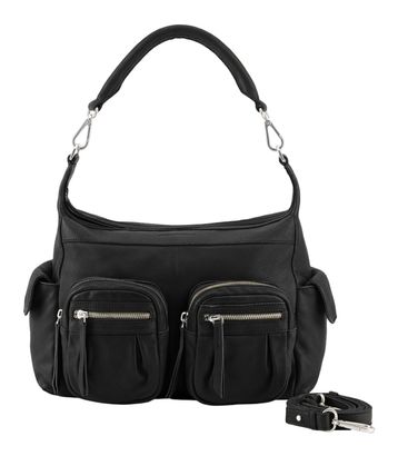 FREDsBRUDER Pocket Play Collection Hobo Bag Black