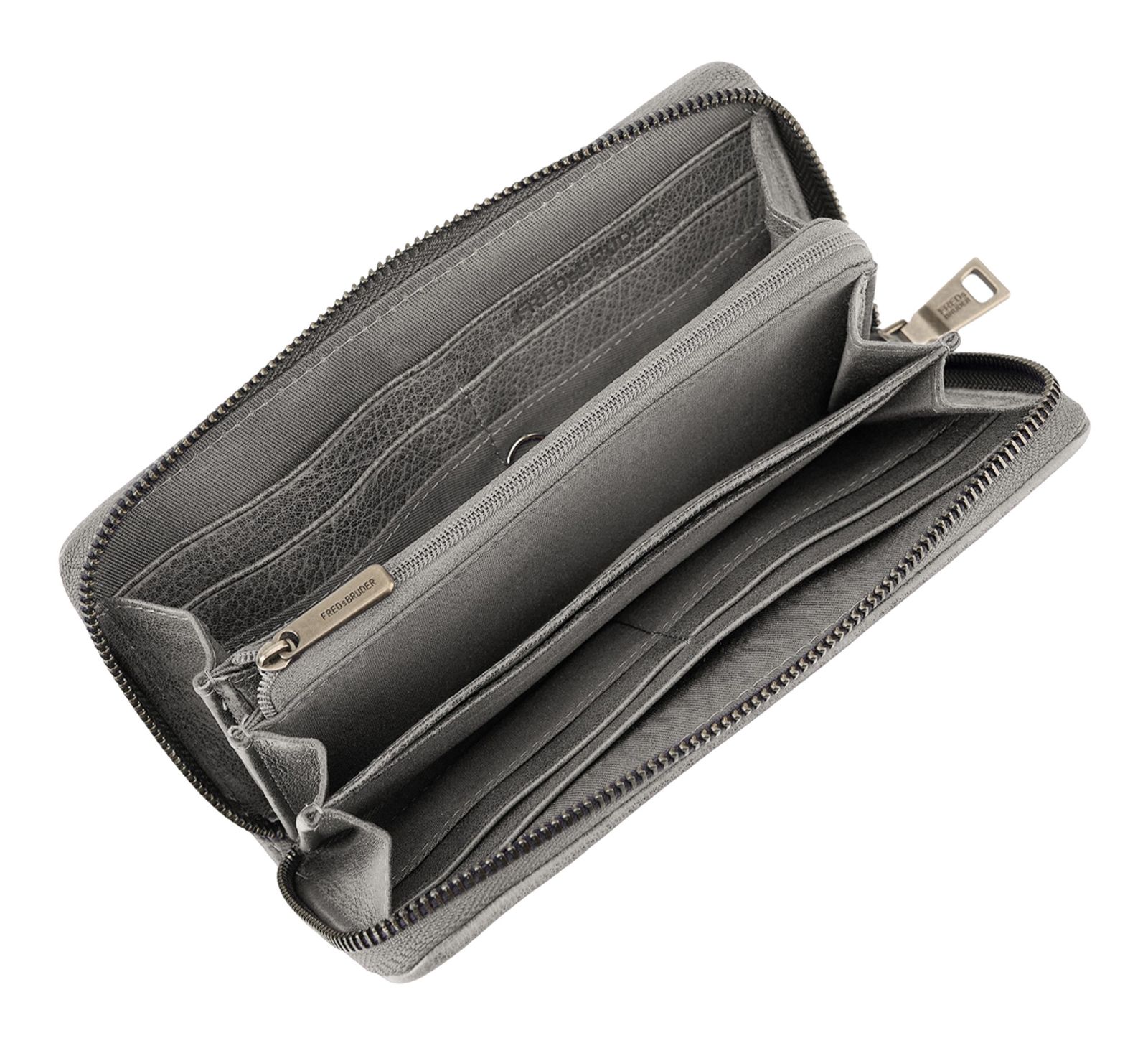 FREDsBRUDER Wallet Gürteltier Big Total Grey FREDsBRUDER Wallet Gürteltier Big Total Grey