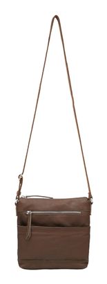 FREDsBRUDER Pocket Play Collection Crossbag With Zip-Pockets Caramel
