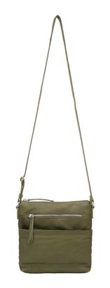 FREDsBRUDER Pocket Play Collection Crossbag With Zip-Pockets Forest Green
