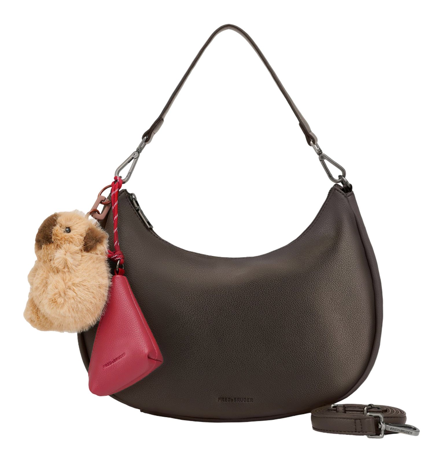 FREDsBRUDER My Bestie Collection My Bestie Long Hobo Dark Brown