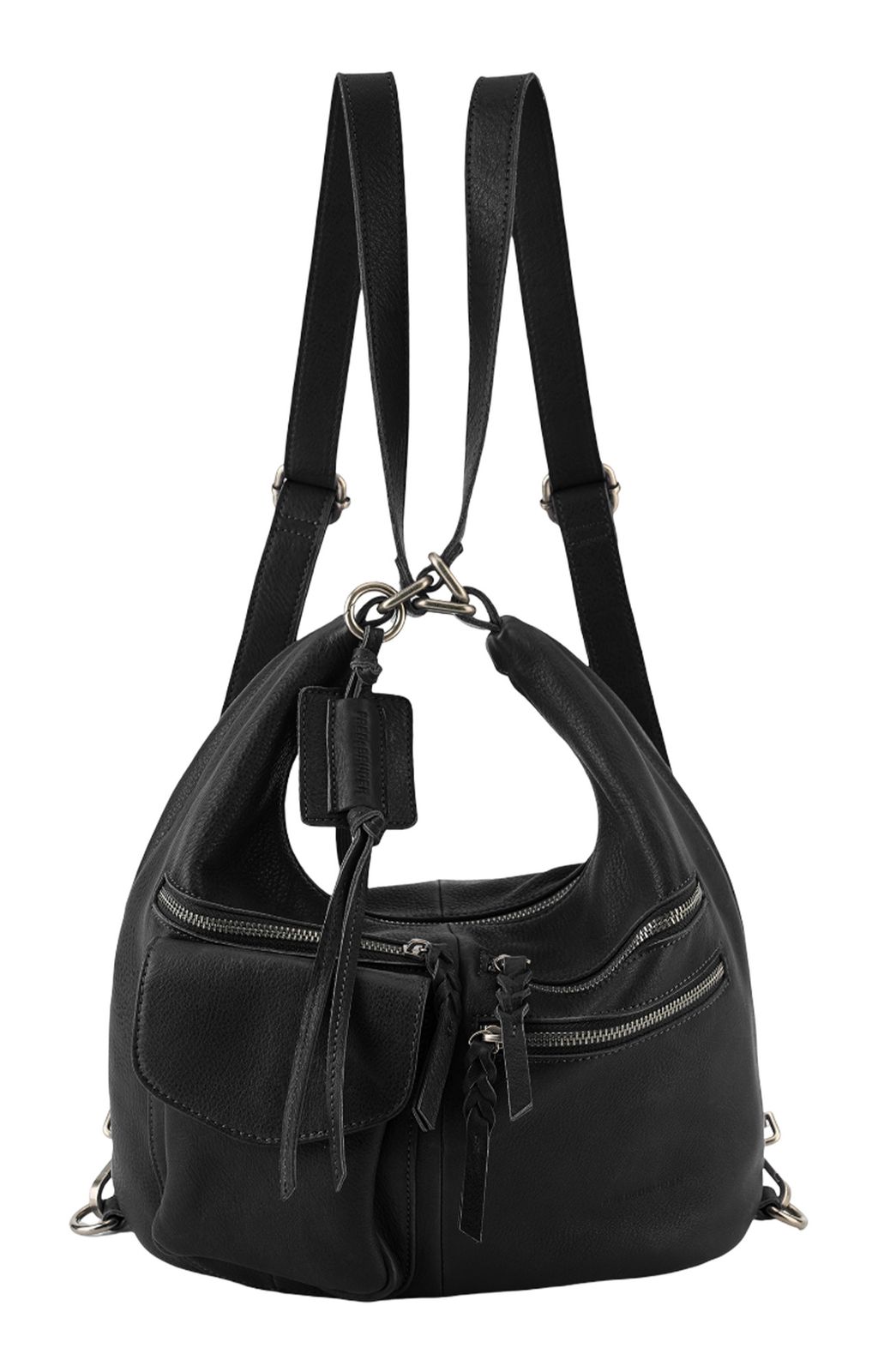 FREDsBRUDER Multi-Hobo Bag Black