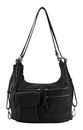 FREDsBRUDER Multi-Hobo Bag Black FREDsBRUDER Multi-Hobo Bag Black