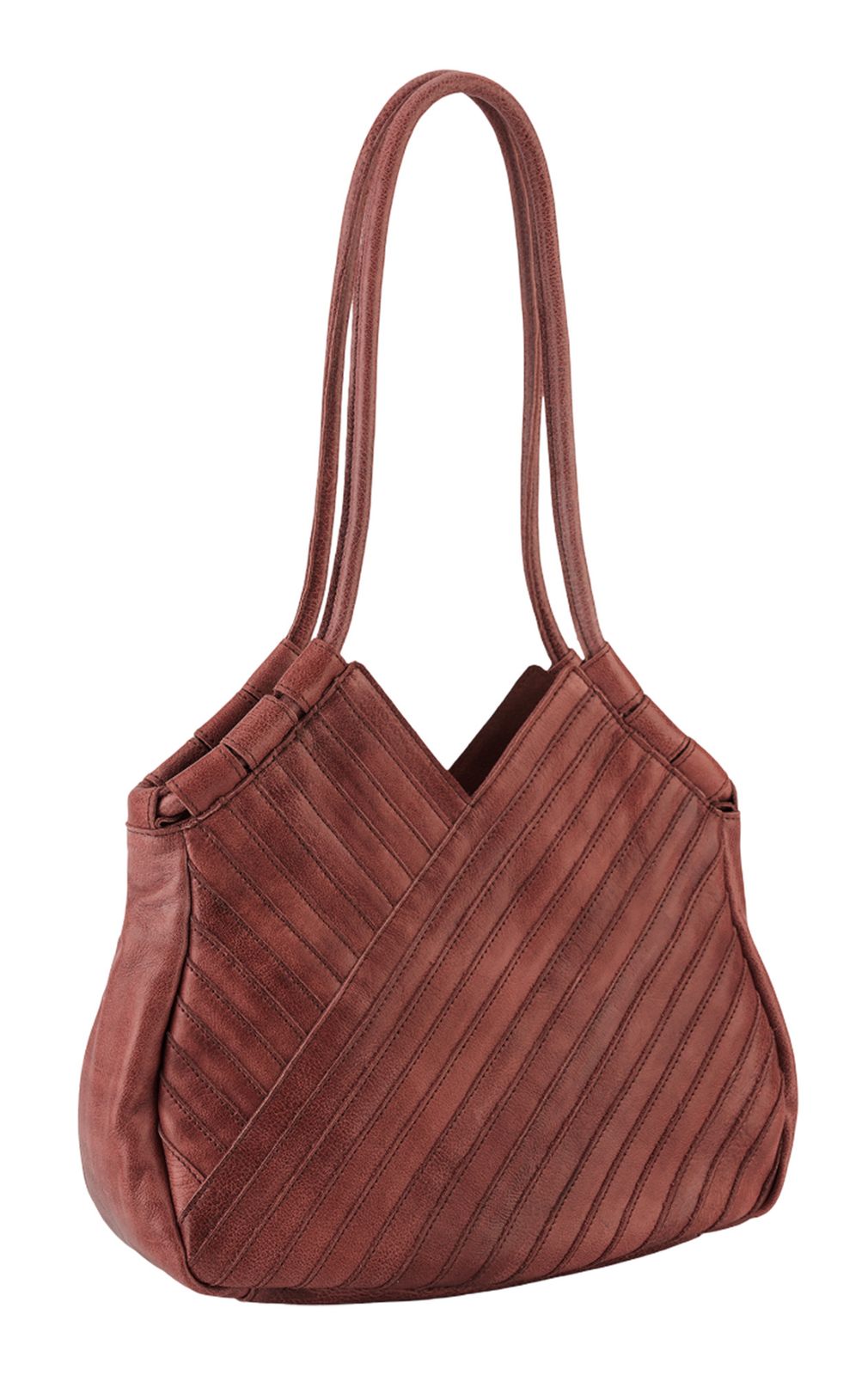 FREDsBRUDER Criss-Cross Hobo Bag Deep Sandalwood FREDsBRUDER Criss-Cross Hobo Bag Deep Sandalwood
