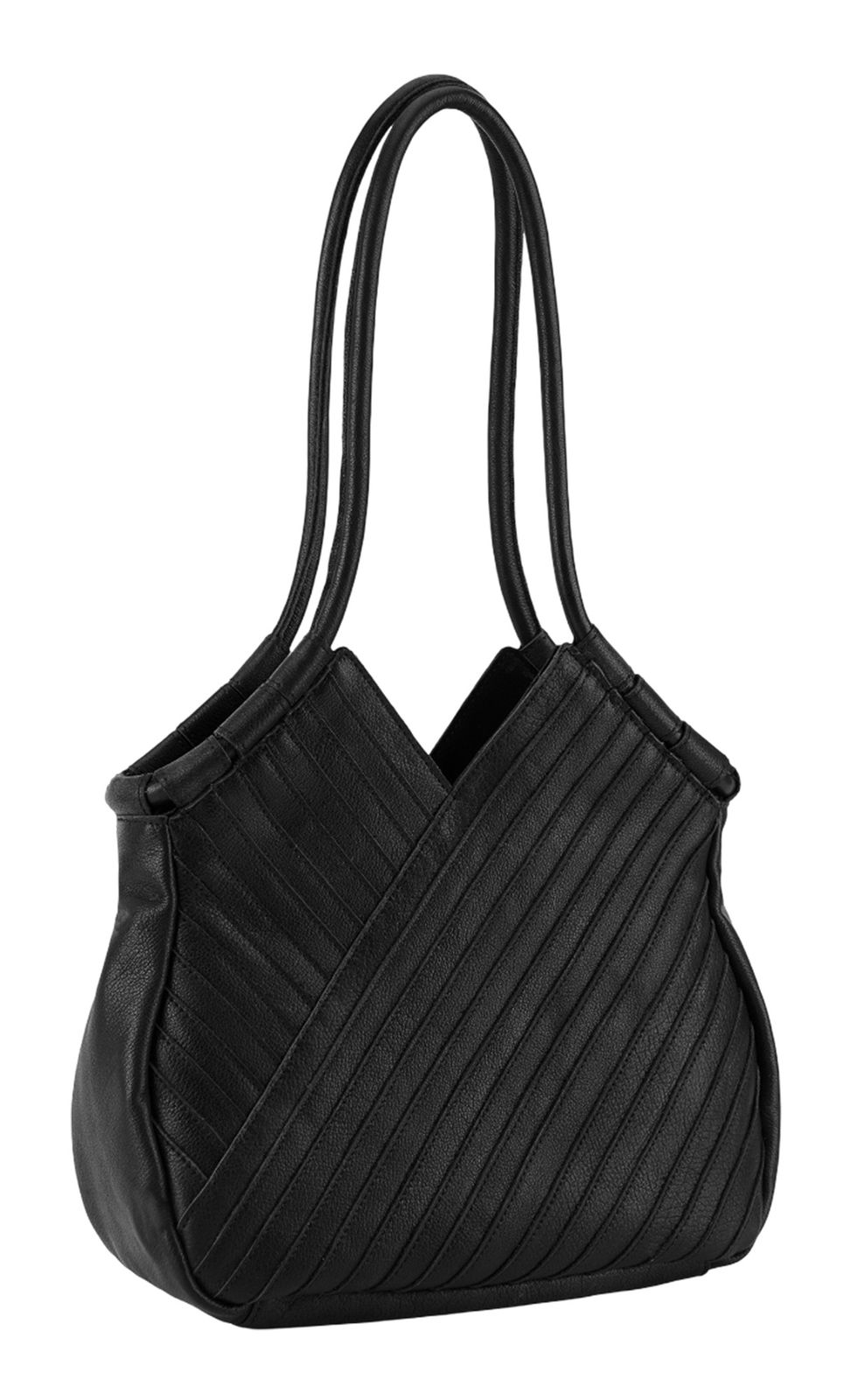 FREDsBRUDER Criss-Cross Hobo Bag Black FREDsBRUDER Criss-Cross Hobo Bag Black