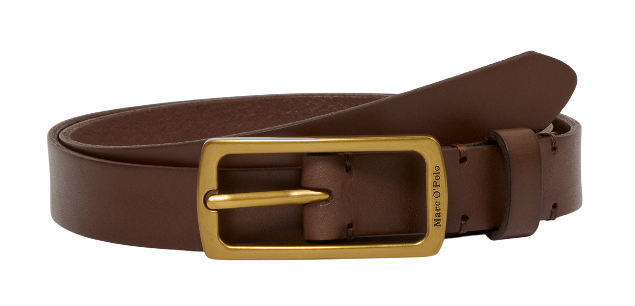Marc O'Polo Ericy Leather Belt W85 Nut Brown