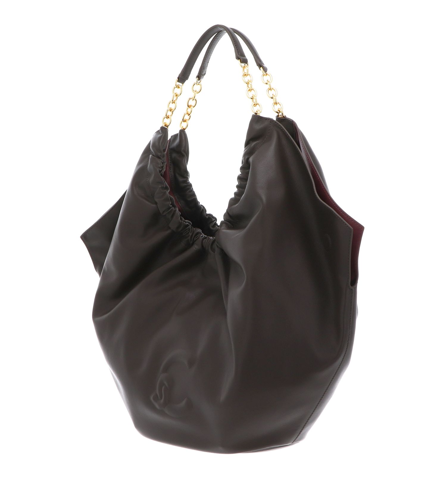 COCCINELLE Smash Handbag Smooth Leather Fango COCCINELLE Smash Handbag Smooth Leather Fango
