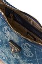 GUESS Katie Convertible Shoulder Bag Denim Logo GUESS Katie Convertible Shoulder Bag Denim Logo