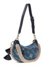 GUESS Katie Convertible Shoulder Bag Denim Logo GUESS Katie Convertible Shoulder Bag Denim Logo