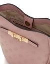 GUESS Carmella Crossbody Bucket Bag Light Pink Logo GUESS Carmella Crossbody Bucket Bag Light Pink Logo