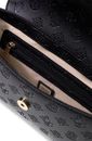 GUESS Carmella Flap Crossbody Black Logo GUESS Carmella Flap Crossbody Black Logo
