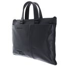 PIQUADRO Russell Expandable Slim Briefcase Nero