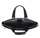 PIQUADRO Russell Expandable Slim Briefcase Nero