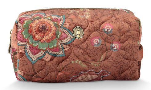 Pip Studio Coco Cosmetic Bag Mumbai Morning M Brown Pip Studio Coco Cosmetic Bag Mumbai Morning M Brown
