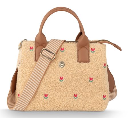 Pip Studio Fia Handbag Teddy M Sand Pip Studio Fia Handbag Teddy M Sand
