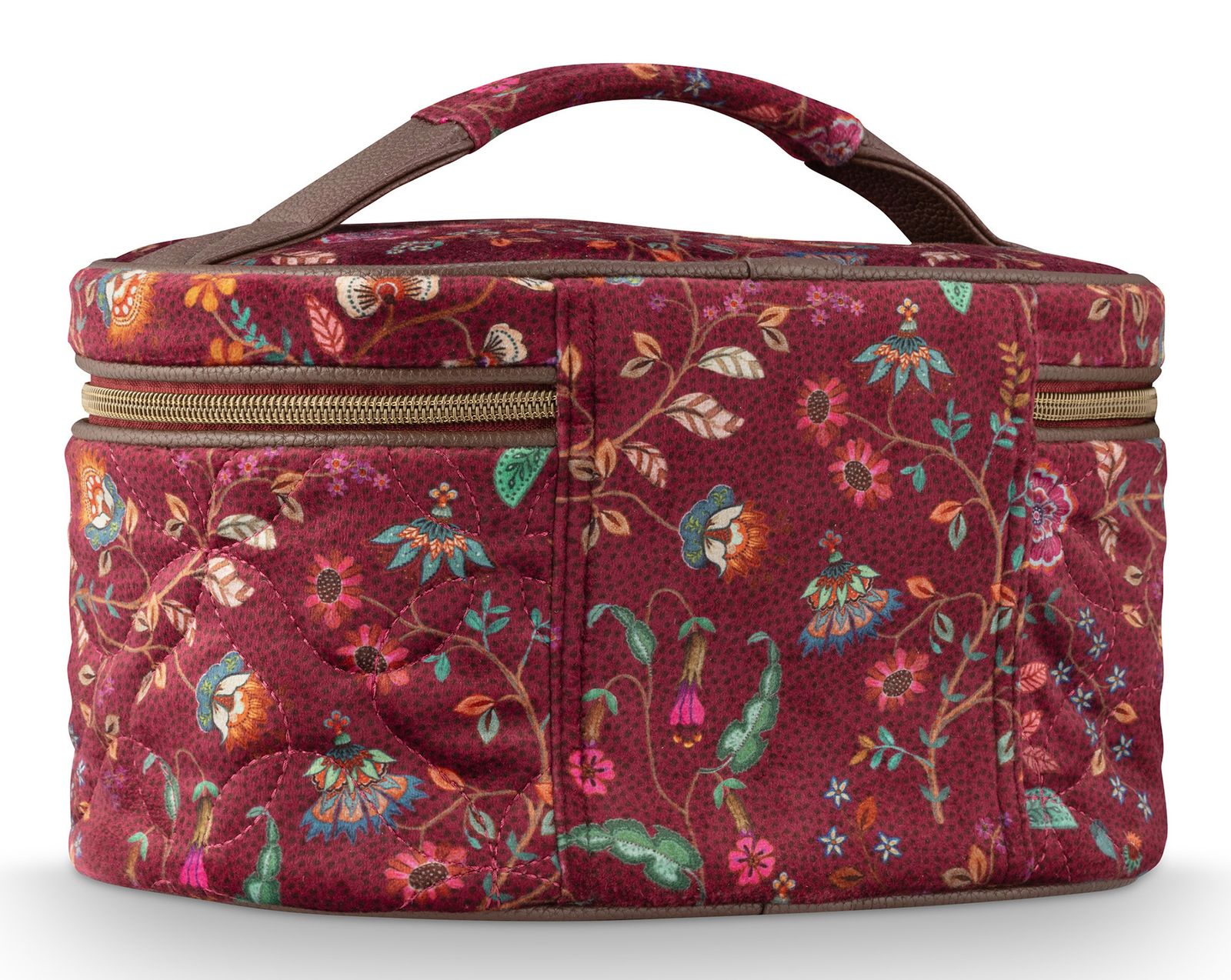 Pip Studio Cleo Beauty Case Flora Bangelore Dark Pink Pip Studio Cleo Beauty Case Flora Bangelore Dark Pink