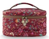Pip Studio Cleo Beauty Case Flora Bangelore Dark Pink Pip Studio Cleo Beauty Case Flora Bangelore Dark Pink