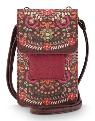 Pip Studio Peggy Phone Bag Il Ricamo Dark Red Pip Studio Peggy Phone Bag Il Ricamo Dark Red