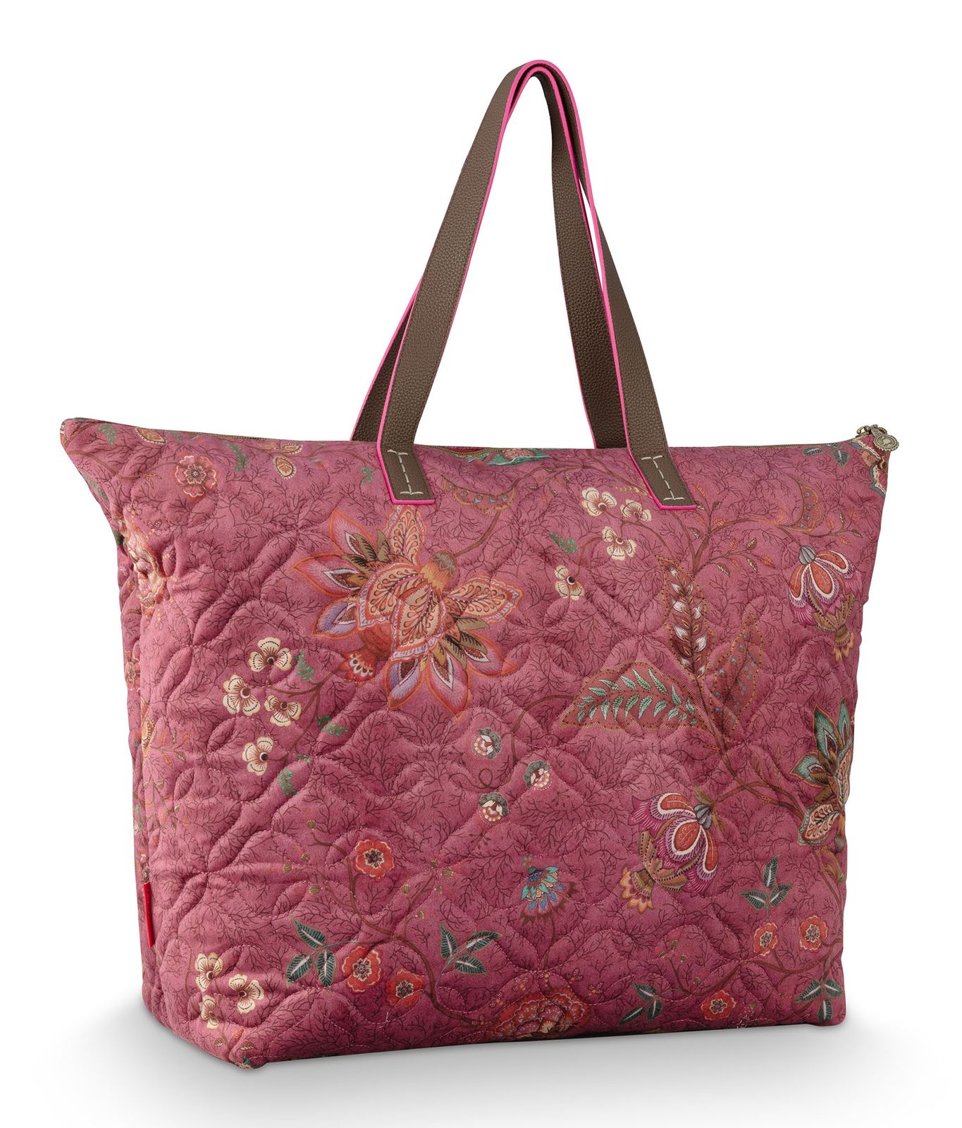Pip Studio Tilda Tote Bag Mumbai Morning L Pink Pip Studio Tilda Tote Bag Mumbai Morning L Pink