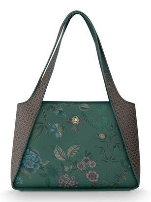 Pip Studio Filou Shoulderbag Bodhi Flower M Green