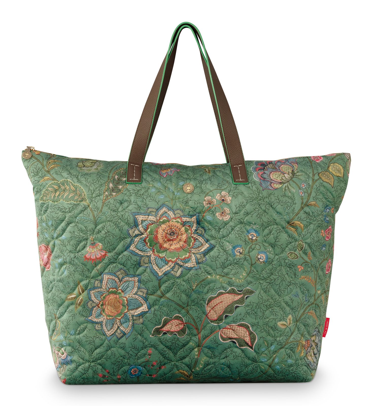 Pip Studio Tilda Tote Bag Mumbai Morning L Green