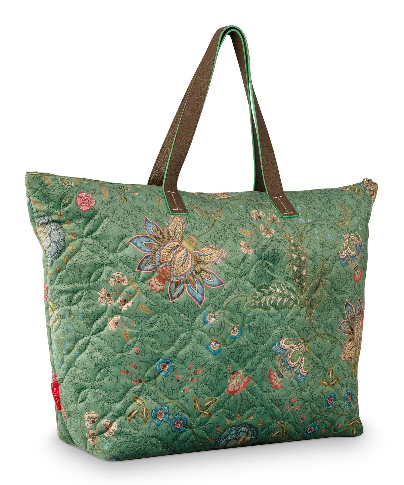 Pip Studio Tilda Tote Bag Mumbai Morning L Green Pip Studio Tilda Tote Bag Mumbai Morning L Green