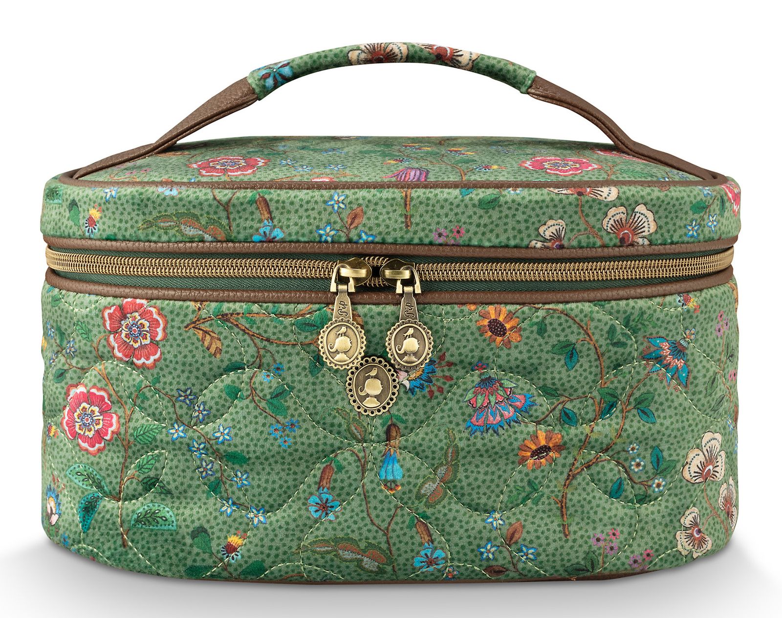 Pip Studio Cleo Beauty Case Flora Bangelore Green