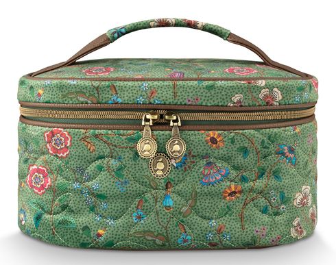 Pip Studio Cleo Beauty Case Flora Bangelore Green Pip Studio Cleo Beauty Case Flora Bangelore Green